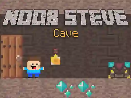 Gioco Noob Steve Cave in linea