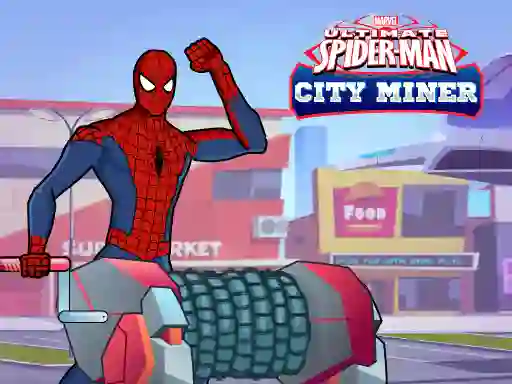 Gioco Spiderman Gold Miner in linea