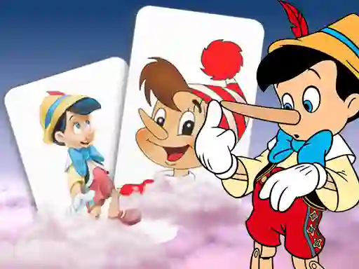Gioco Pinocchio Memory card Match in linea