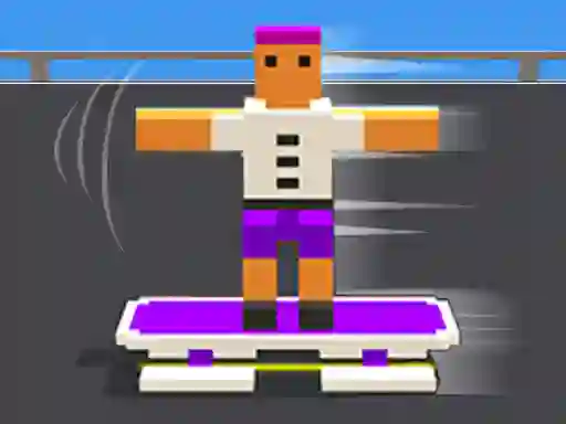 Gioco Blocky Skater Rush in linea