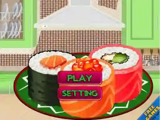 Gioco Sushi Roll 3D Cool in linea