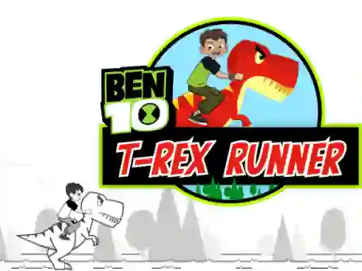 Gioco Ben 10 T-Rex Runner in linea