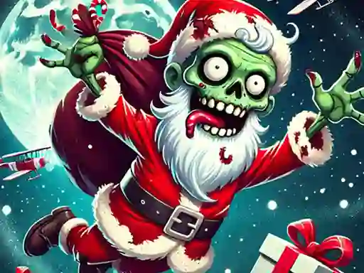 Gioco Flappy Zombie Santa Christmas Game in linea