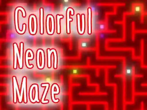 Gioco Colorful Neon Maze in linea
