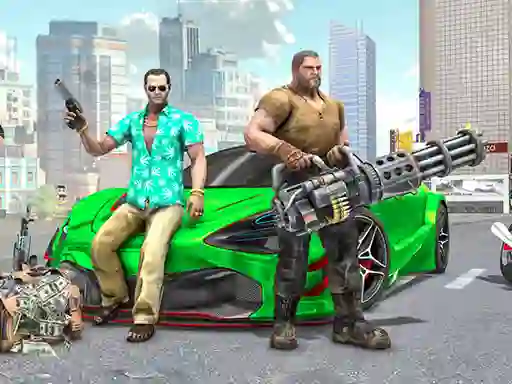 Gioco Real Gangster City Crime Car Simulator Game in linea