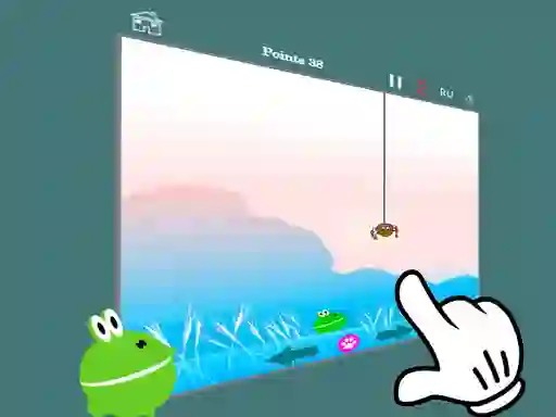 Gioco Hunt feed the frog 2 in linea