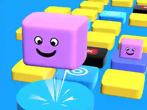 Gioco Jump Stacky Cube 3D in linea