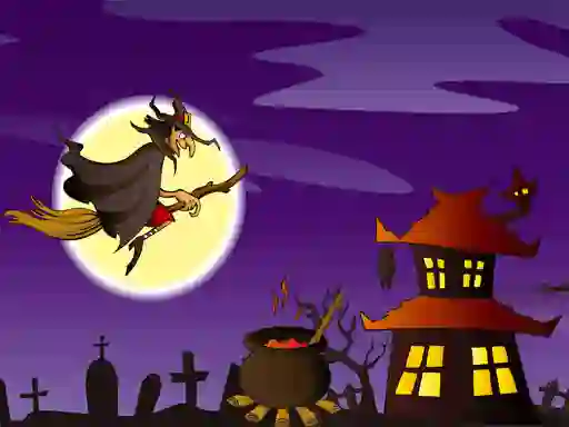 Gioco Halloween Illustrations Jigsaw Puzzle in linea