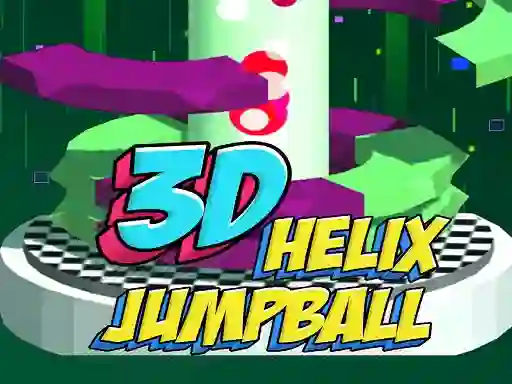 Gioco 3D Helix Jump Ball in linea