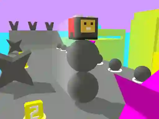 Gioco Stack Fire Rider 3D in linea