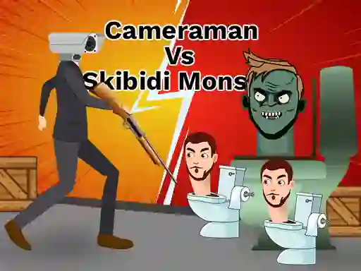 Gioco Cameraman vs Skibidi Monster: Fun Battle in linea