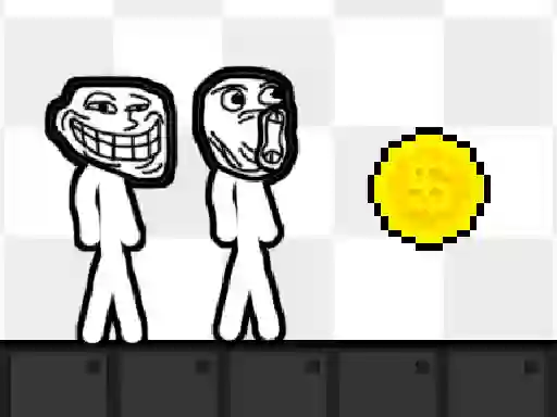 Gioco Troll Stick Face Escape in linea