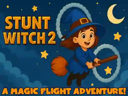 Gioco Stunt Witch 2 in linea