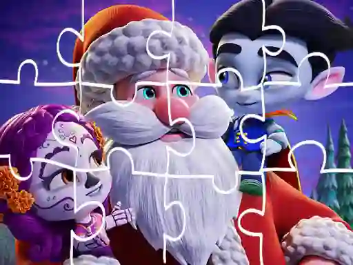 Gioco Super Monsters Christmas Jigsaw in linea