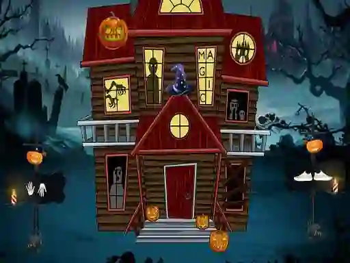 Gioco Halloween Magic Lady Escape in linea