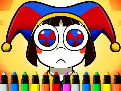 Gioco Digital Circus Coloring Adventure in linea