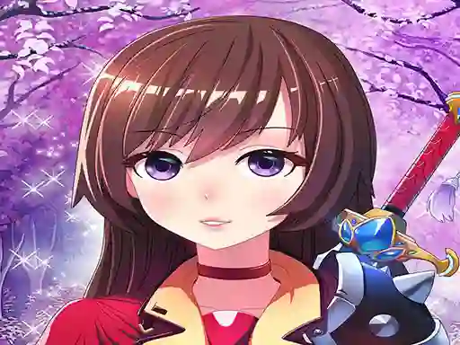 Gioco Anime Girl Fantasy Dress Up in linea