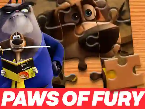 Gioco Paws of Fury The Legend of Hank Jigsaw Puzzle in linea