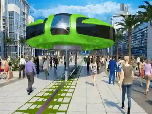 Gioco Gyroscopic Elevated Bus Simulator Public Transport in linea