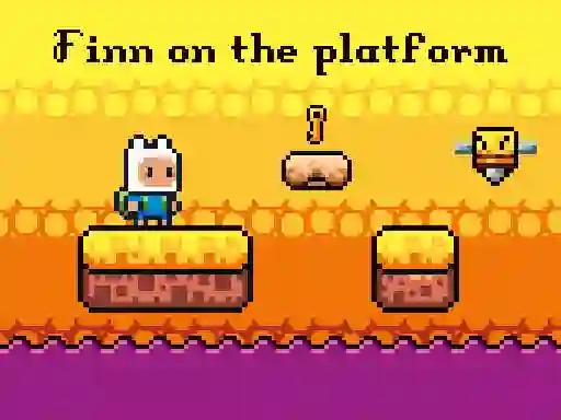 Gioco Finn on the platform in linea