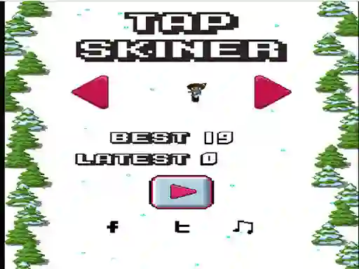 Gioco Tap Skier in linea