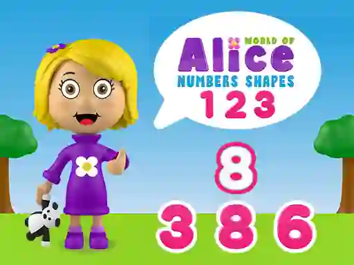 Gioco World of Alice Numbers Shapes in linea