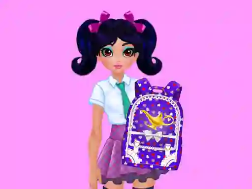 Gioco Jasmine and Elsa School Bag Design Contest in linea