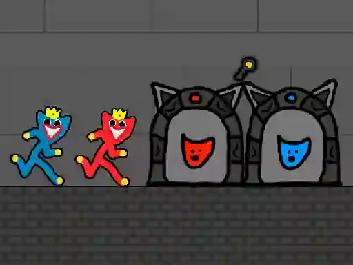 Gioco Red and Blue Stickman Huggy 2 in linea