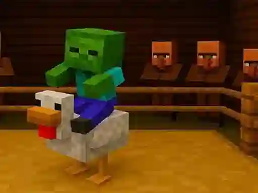 Gioco Chicken Jockey hidden lava chicken in linea