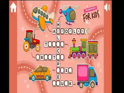 Gioco Crossword for Kids in linea