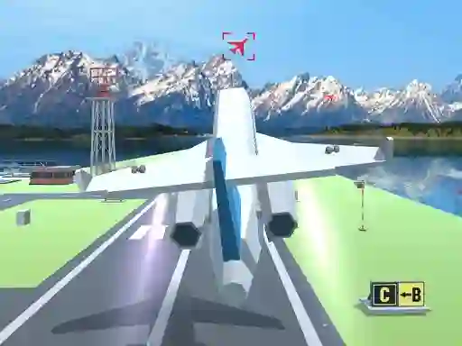 Gioco Polygon Flight Simulator in linea