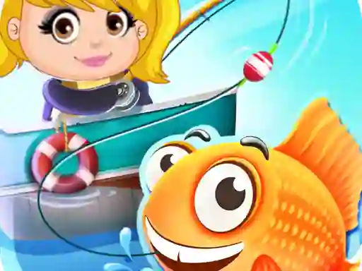 Gioco Nastya Fishing game in linea