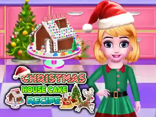 Gioco Christmas House Cake Recipe in linea