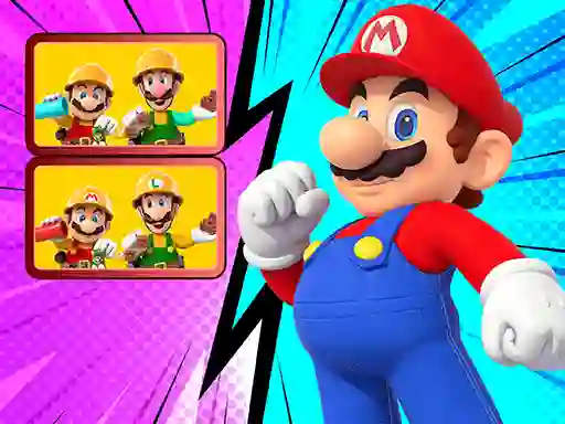 Gioco Mario spot The Differences in linea
