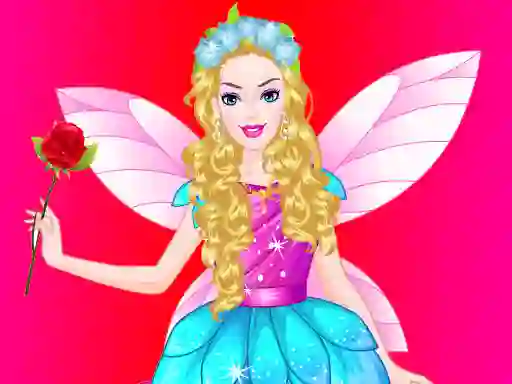 Gioco Barbie Angel Dress up in linea