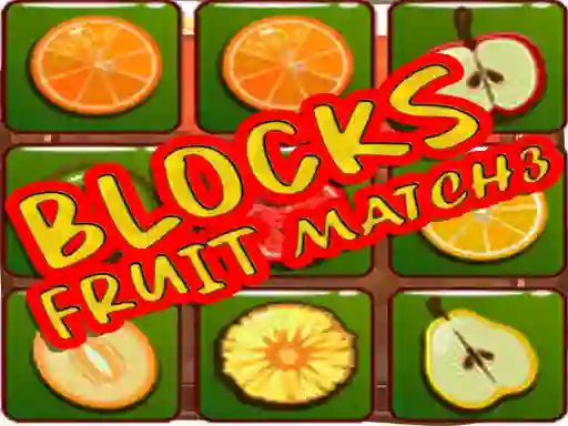 Gioco Blocks Fruit Match3 in linea