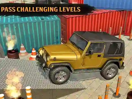 Gioco Classic Real 4x4 Jeep Parking Drive Game in linea