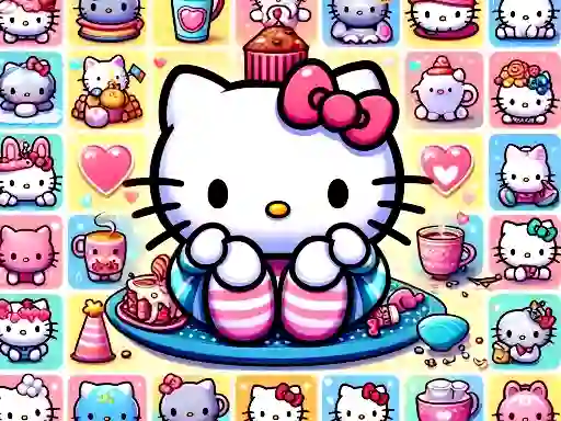 Gioco Cute Kitty Memory Challenge in linea