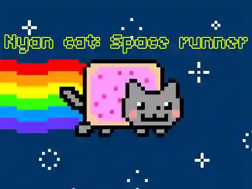Gioco Nyan Cat: Space runner in linea