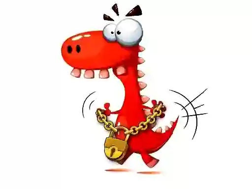 Gioco Cute Dinosaur Differences in linea
