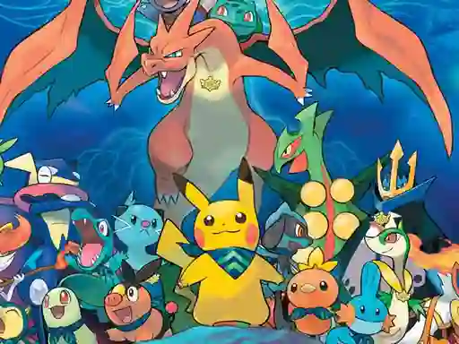 Gioco Pokemon Memory in linea
