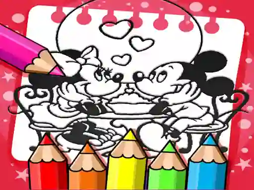 Gioco Mickey Mouse Coloring Book in linea
