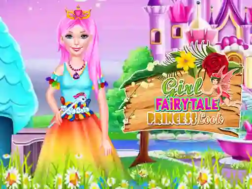 Gioco Girl Fairytale Princess Look in linea