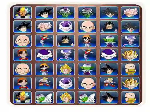 Gioco ?Find The Dragon Ball Z Face in linea