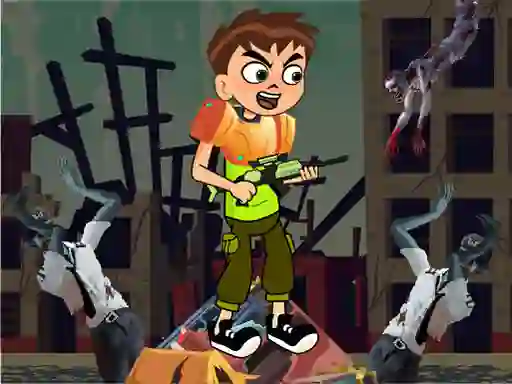 Gioco Ben 10 World War Zombies in linea