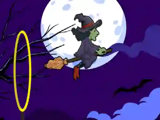 Gioco Flying witch halloween in linea