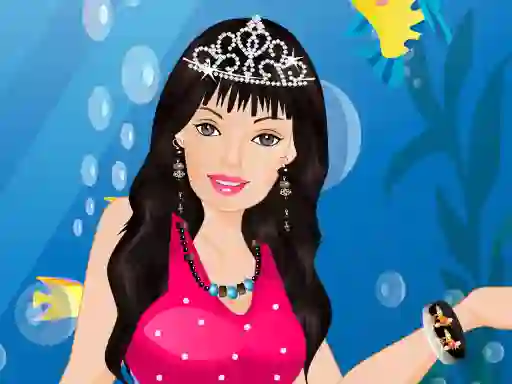Gioco Barbie Mermaid Dressup in linea