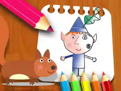 Gioco Ben Hollys Coloring Book in linea