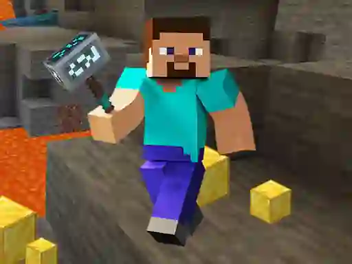 Gioco Minecraft Hidden Golden Blocks in linea