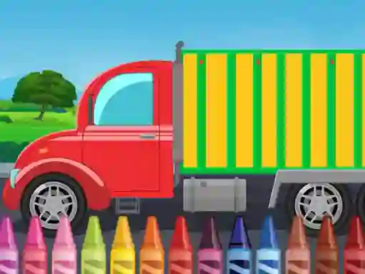 Gioco Truck Coloring in linea